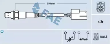 Лямбда-зонд FAE купить
