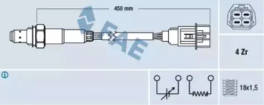 Лямбда-зонд FAE купить
