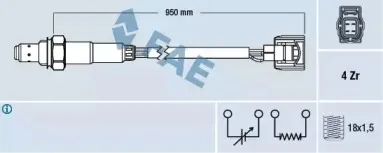 Лямбда-зонд FAE купить