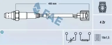 Лямбда-зонд FAE купить