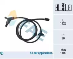 Датчик, частота вращения колеса FAE купить