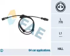 Датчик, частота вращения колеса FAE купить