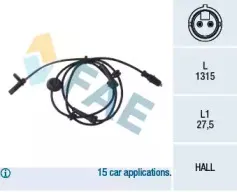 Датчик, частота вращения колеса FAE купить