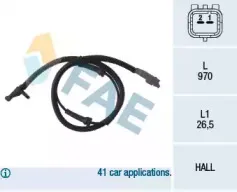 Датчик, частота вращения колеса FAE купить