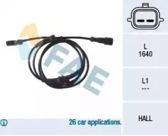 Датчик, частота вращения колеса FAE купить