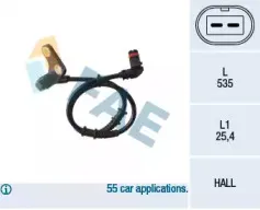 Датчик, частота вращения колеса FAE купить