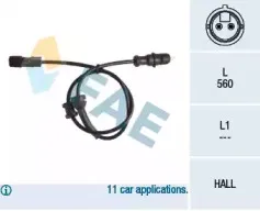 Датчик, частота вращения колеса FAE купить