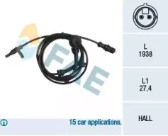 Датчик, частота вращения колеса FAE купить