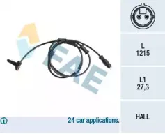 Датчик, частота вращения колеса FAE купить