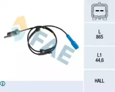 Датчик, частота вращения колеса FAE купить