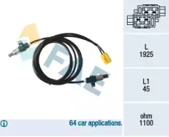 Датчик, частота вращения колеса FAE купить