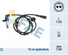 Датчик, частота вращения колеса FAE купить