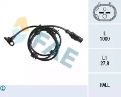 Датчик, частота вращения колеса FAE купить