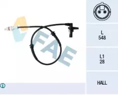 Датчик, частота вращения колеса FAE купить