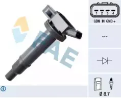 Катушка зажигания FAE купить