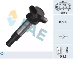 Катушка зажигания FAE купить