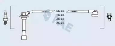 Комплект проводов зажигания FAE купить