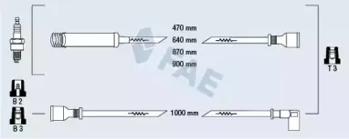 Комплект проводов зажигания FAE купить