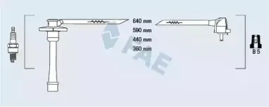 Комплект проводов зажигания FAE купить