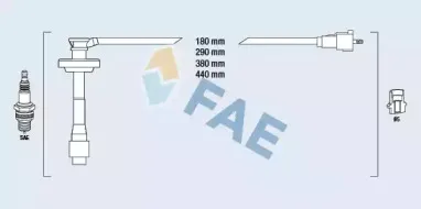 Комплект проводов зажигания FAE купить