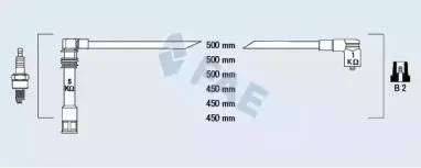 Комплект проводов зажигания FAE купить