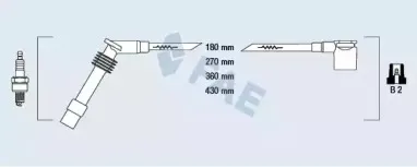 Комплект проводов зажигания FAE купить