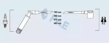 Комплект проводов зажигания FAE купить