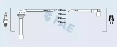 Комплект проводов зажигания FAE купить