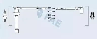 Комплект проводов зажигания FAE купить