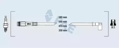 Комплект проводов зажигания FAE купить