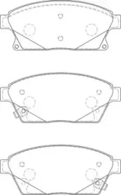 Комплект тормозных колодок, дисковый тормоз NECTO купить