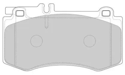 Комплект тормозных колодок, дисковый тормоз NECTO купить