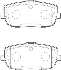 Комплект тормозных колодок, дисковый тормоз NECTO купить