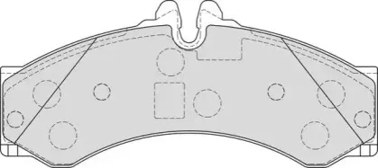 Комплект тормозных колодок, дисковый тормоз NECTO купить