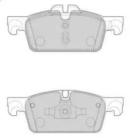 Комплект тормозных колодок, дисковый тормоз NECTO купить