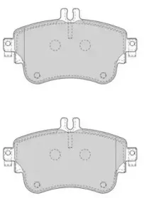 Комплект тормозных колодок, дисковый тормоз NECTO купить