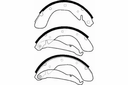 Комплект тормозных колодок NECTO купить