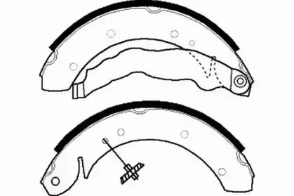 Комплект тормозных колодок NECTO купить