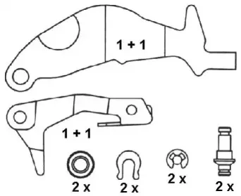 Комплект тормозных колодок NECTO купить