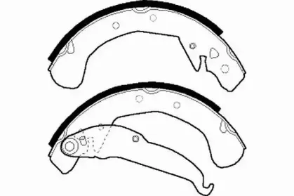 Комплект тормозных колодок NECTO купить