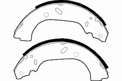 Комплект тормозных колодок NECTO купить