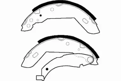 Комплект тормозных колодок NECTO купить