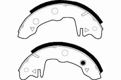 Комплект тормозных колодок NECTO купить