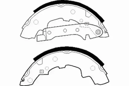 Комплект тормозных колодок NECTO купить