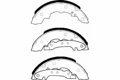 Комплект тормозных колодок NECTO купить