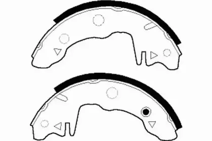 Комплект тормозных колодок NECTO купить