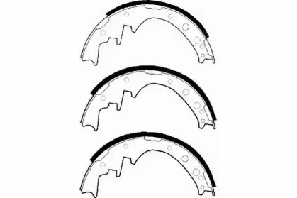 Комплект тормозных колодок NECTO купить