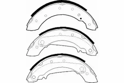 Комплект тормозных колодок NECTO купить