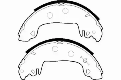 Комплект тормозных колодок NECTO купить