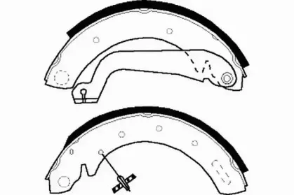 Комплект тормозных колодок NECTO купить